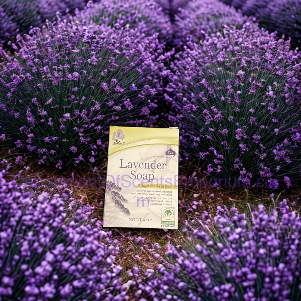 Madina: Lavender Soap - 3½ oz 100% Vegetable Base Bundle & Save 4/$30